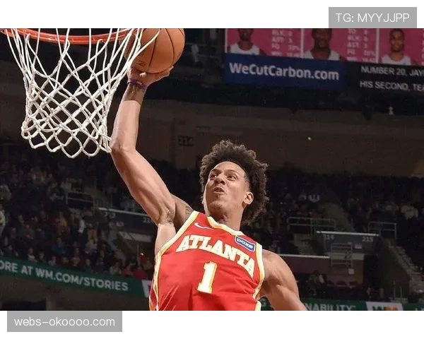 老鹰杰伦-约翰逊近期爆发，场均22分9.5篮板6.5助攻